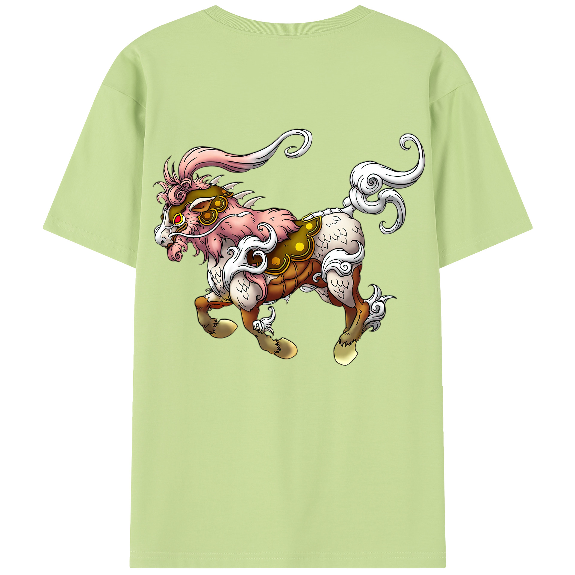 （画像用） ドラゴンクエスト Doragon Kuesuto Dragon Quest 綿100％半袖Tシャツ（背面プリント）